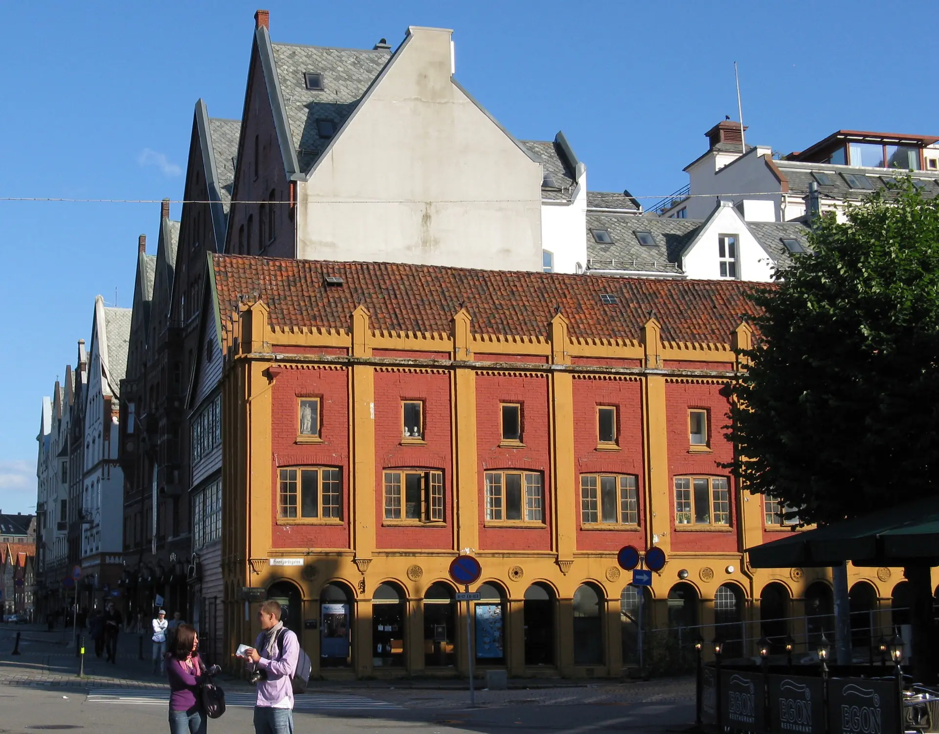 Historic interior of Hanseatic Museum showing authentic merchant quarters with original furnishings and storage systems